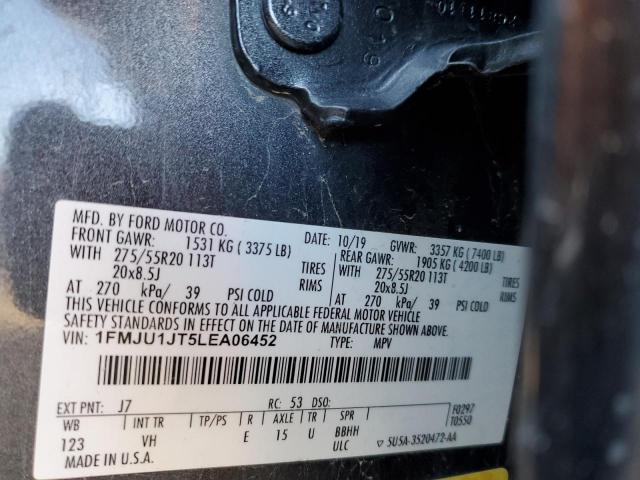 1FMJU1JT5LEA06452 Ford Expedition Xlt