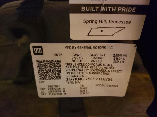 1GYKNGRS0PZ116354 Cadillac Xt5 Sport