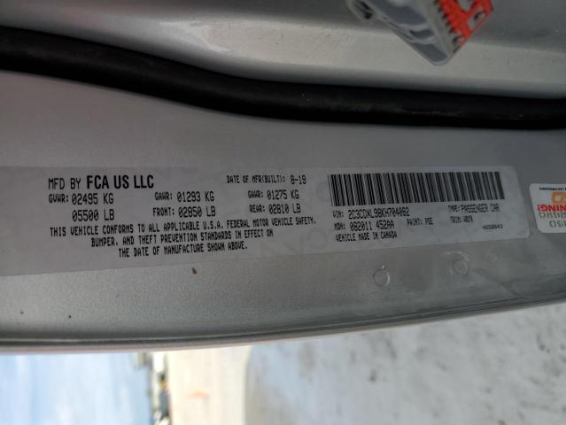 2C3CDXL98KH704082 Dodge Charger Srt Hellcat