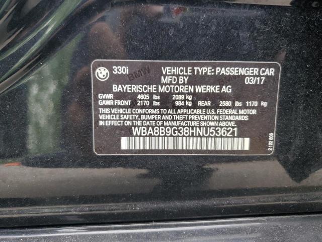 WBA8B9G38HNU53621 BMW 330 I
