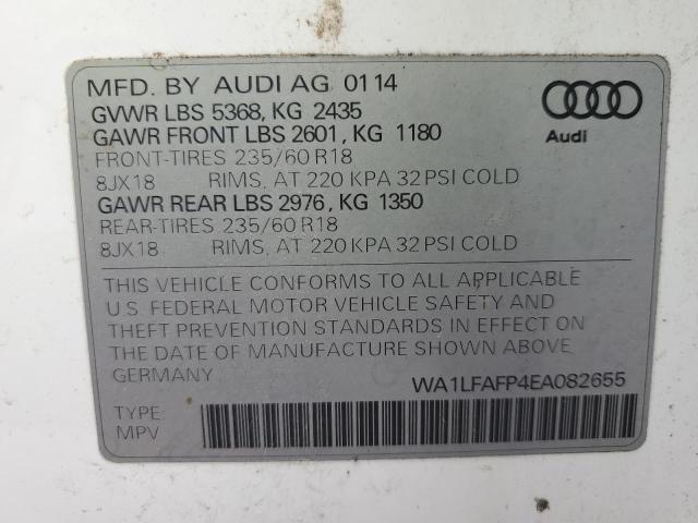WA1LFAFP4EA082655 Audi Q5 Premium Plus