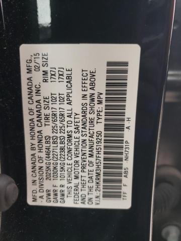 2HKRM3H57FH519250 Honda CR-V EX