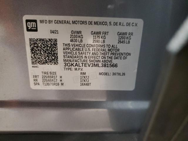3GKALTEV3ML381566 GMC Terrain Sle