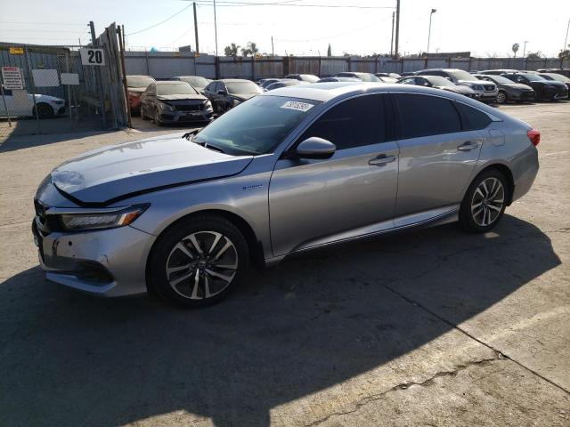 Auction sale of the 2021 Honda Accord Hybrid Exl, vin: 1HGCV3F50MA017577, lot number: 40676784