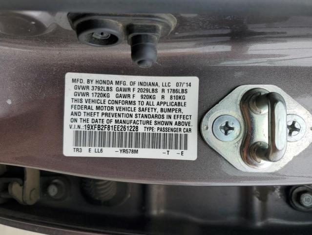19XFB2F81EE261228 Honda CIVIC EX