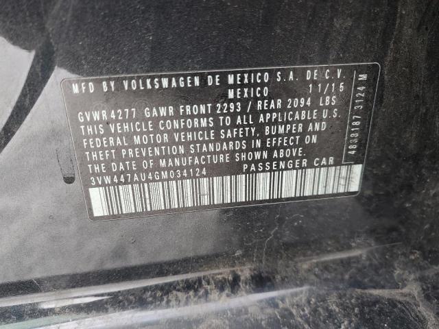 3VW447AU4GM034124 Volkswagen GTI S/SE