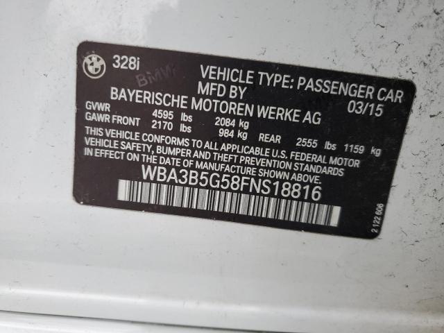 WBA3B5G58FNS18816 BMW 328 Xi Sulev