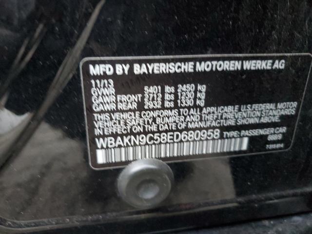 WBAKN9C58ED680958 BMW 550 I