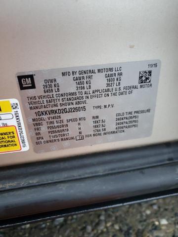1GKKVRKD2GJ226015 GMC Acadia Slt-1