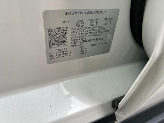 1GKS2GKC9LR165746 GMC Yukon Xl K1500 Slt