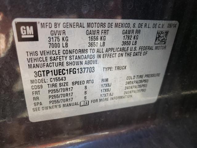 3GTP1UEC1FG137703 GMC Sierra C1500 Sle