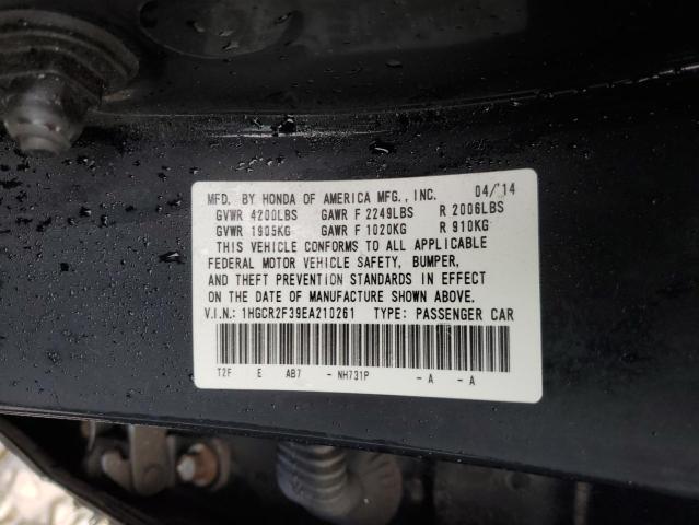 1HGCR2F39EA210261 Honda ACCORD LX