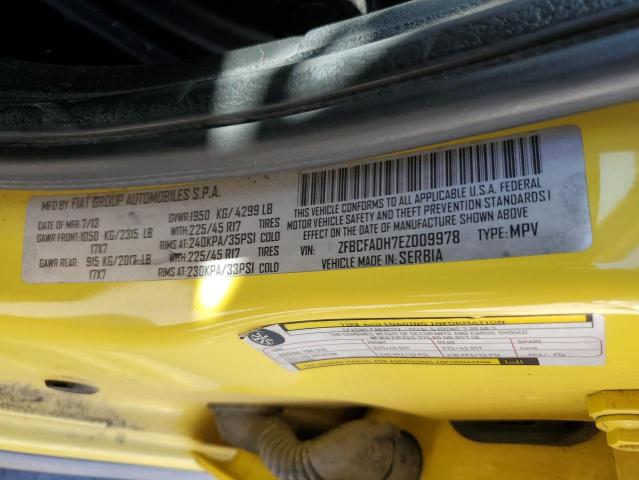 ZFBCFADH7EZ009978 Fiat 500L TREKKING