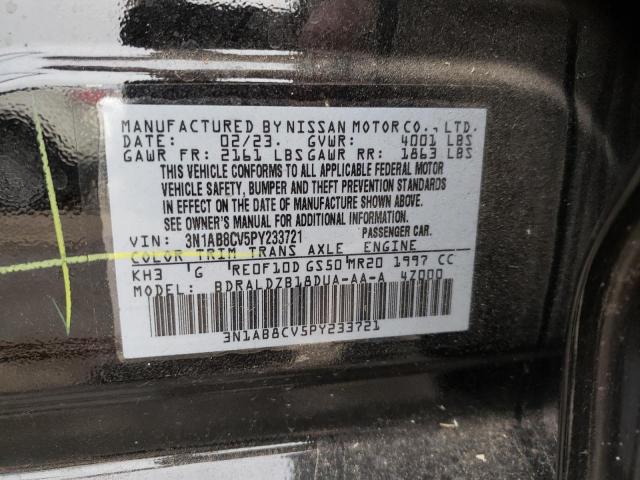 Nissan SENTRA SV 2023 3N1AB8CV5PY233721 Image 12
