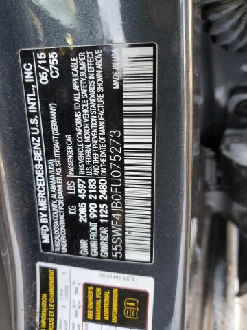 55SWF4JB0FU075273 Mercedes-Benz C 300