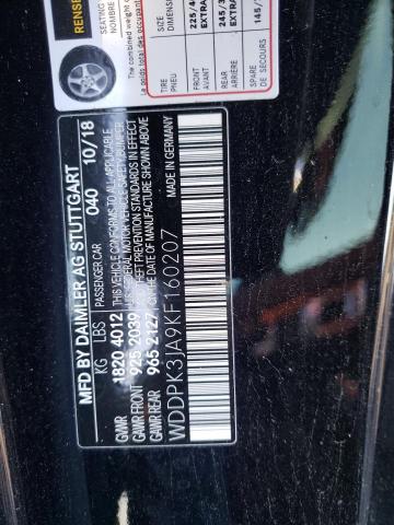 WDDPK3JA9KF160207 Mercedes-Benz Slc 300