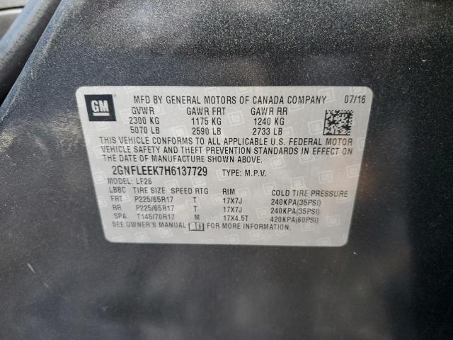 2GNFLEEK7H6137729 Chevrolet EQUINOX LS