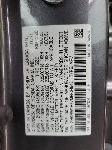 2HKRW1H57MH424943 Honda CR-V EX