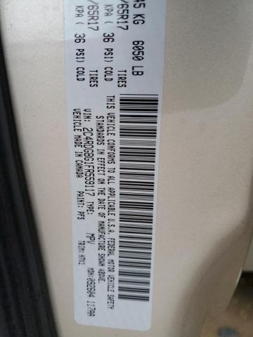 2C4RDGBG1FR559117 Dodge Grand Caravan Se