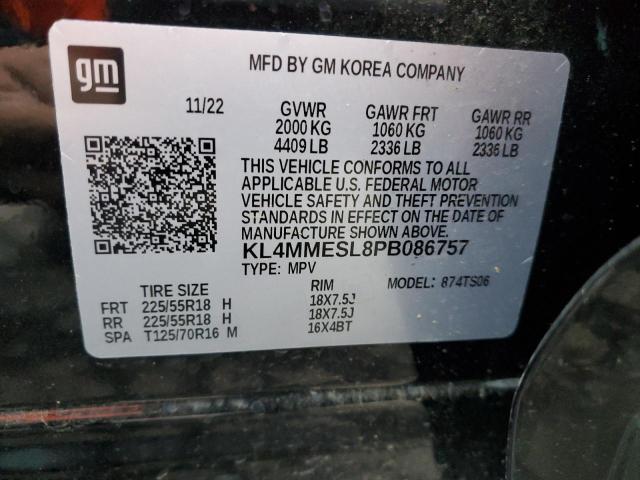 KL4MMESL8PB086757 Buick Encore Gx Select