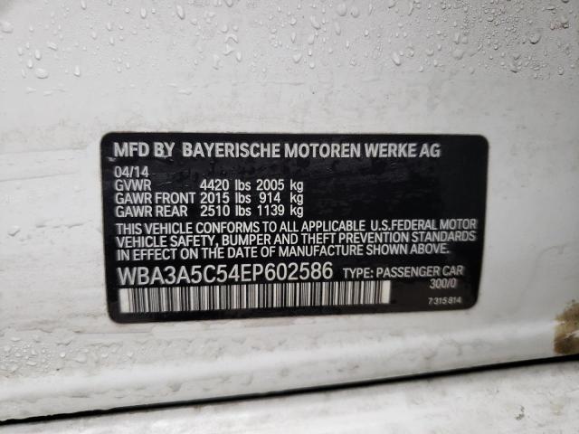WBA3A5C54EP602586 BMW 328 I