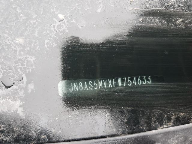 JN8AS5MVXFW754633 Nissan Rogue Select S