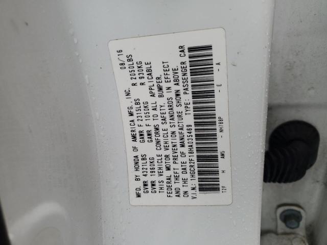 1HGCR2F18HA035469 Honda Accord Sport Special Edition