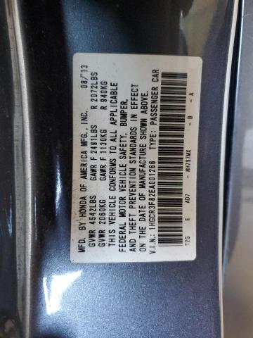 1HGCR3F82EA001266 Honda ACCORD EXL