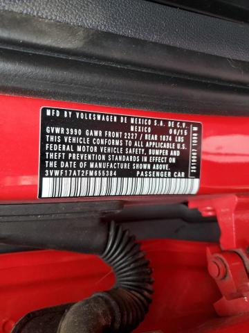 3VWF17AT2FM655384 Volkswagen Beetle 1.8t