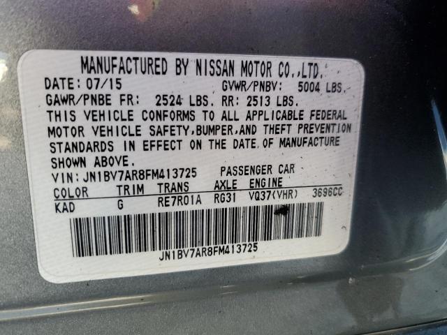 JN1BV7AR8FM413725 Infiniti Q50 BASE