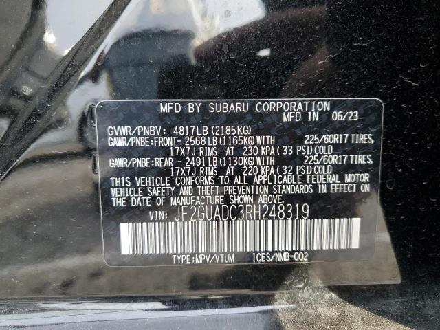 JF2GUADC3RH248319 Subaru Crosstrek Premium