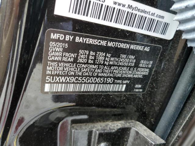 5UXWX9C55G0D65190 BMW X3 Xdrive28i