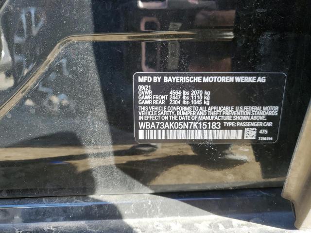 WBA73AK05N7K15183 BMW 228XI