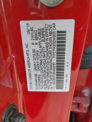 19UUB1F33KA002181 Acura TLX