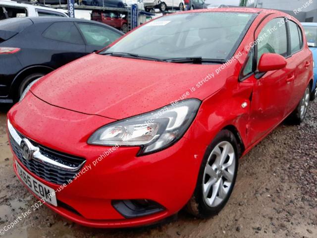 Auction sale of the 2015 Vauxhall Corsa Exci, vin: W0L0XEP68F4324069, lot number: 82080083