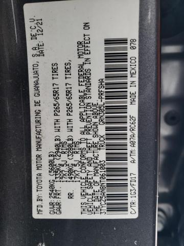 3TYCZ5AN8NT061003 Toyota Tacoma Double Cab