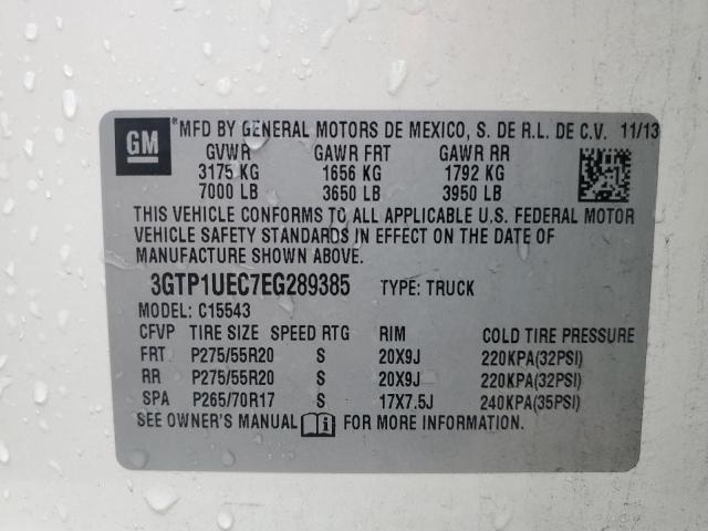 3GTP1UEC7EG289385 GMC Sierra C1500 Sle