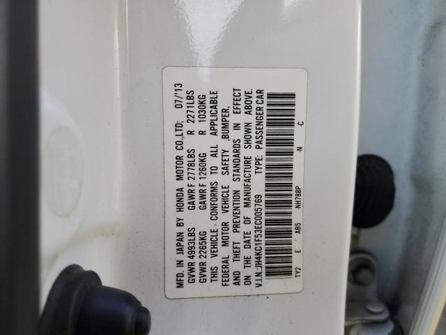 JH4KC1F53EC005769 Acura RLX TECH