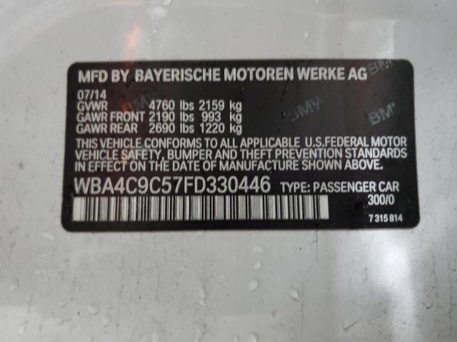 WBA4C9C57FD330446 BMW 428 Xi Gran Coupe Sulev