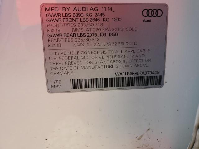 WA1LFAFP6FA079449 Audi Q5 Premium Plus