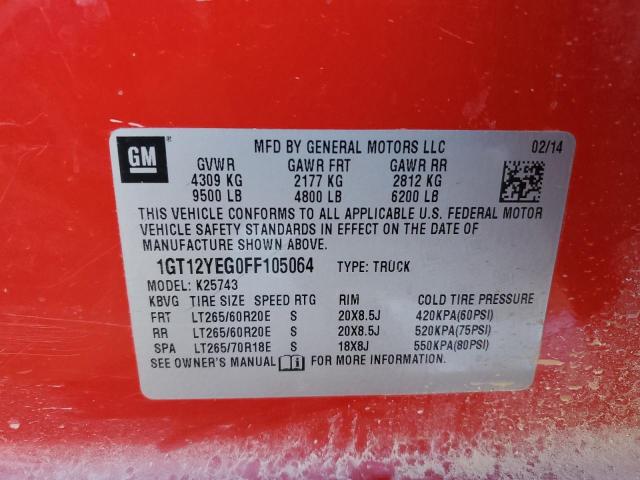 1GT12YEG0FF105064 GMC Sierra K2500 Sle