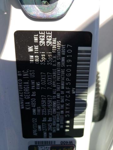 5XYK7CAF5PG019107 KIA Sportage X-pro