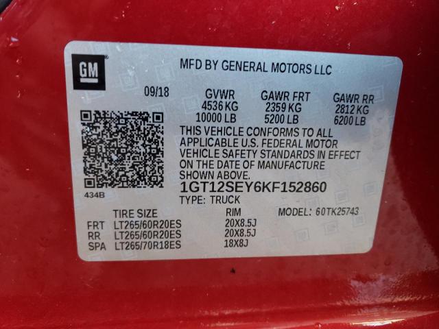 1GT12SEY6KF152860 GMC Sierra K2500 Denali
