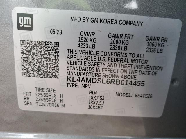 KL4AMDSL6RB014455 Buick Encore Gx Sport Touring
