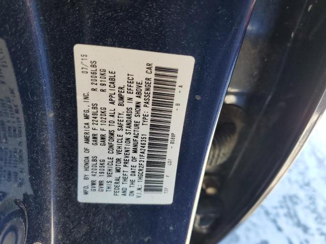 1HGCR2F31FA246351 Honda ACCORD LX