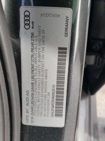 WAUF3AFC5HN052910 Audi A6 Competition Prestige