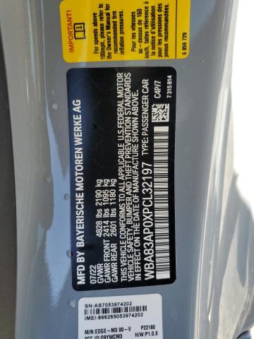 WBA83AP0XPCL32197 BMW M440I
