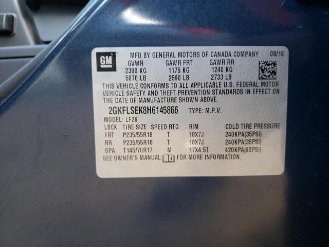 2GKFLSEK8H6145866 GMC Terrain Sle