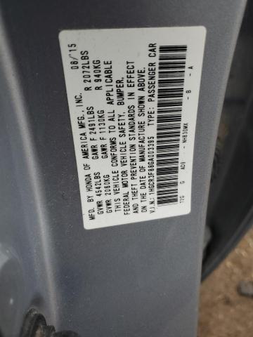 1HGCR3F88GA003395 Honda ACCORD EXL