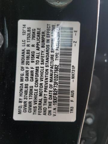 19XFB2F73FE027682 Honda CIVIC SE